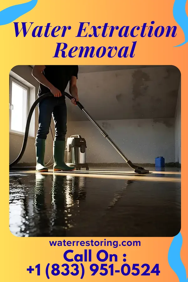 Water Extraction Removal in California Polytechnic State University, CA
